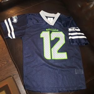 Youth size 10-12 Seahawks jersey
